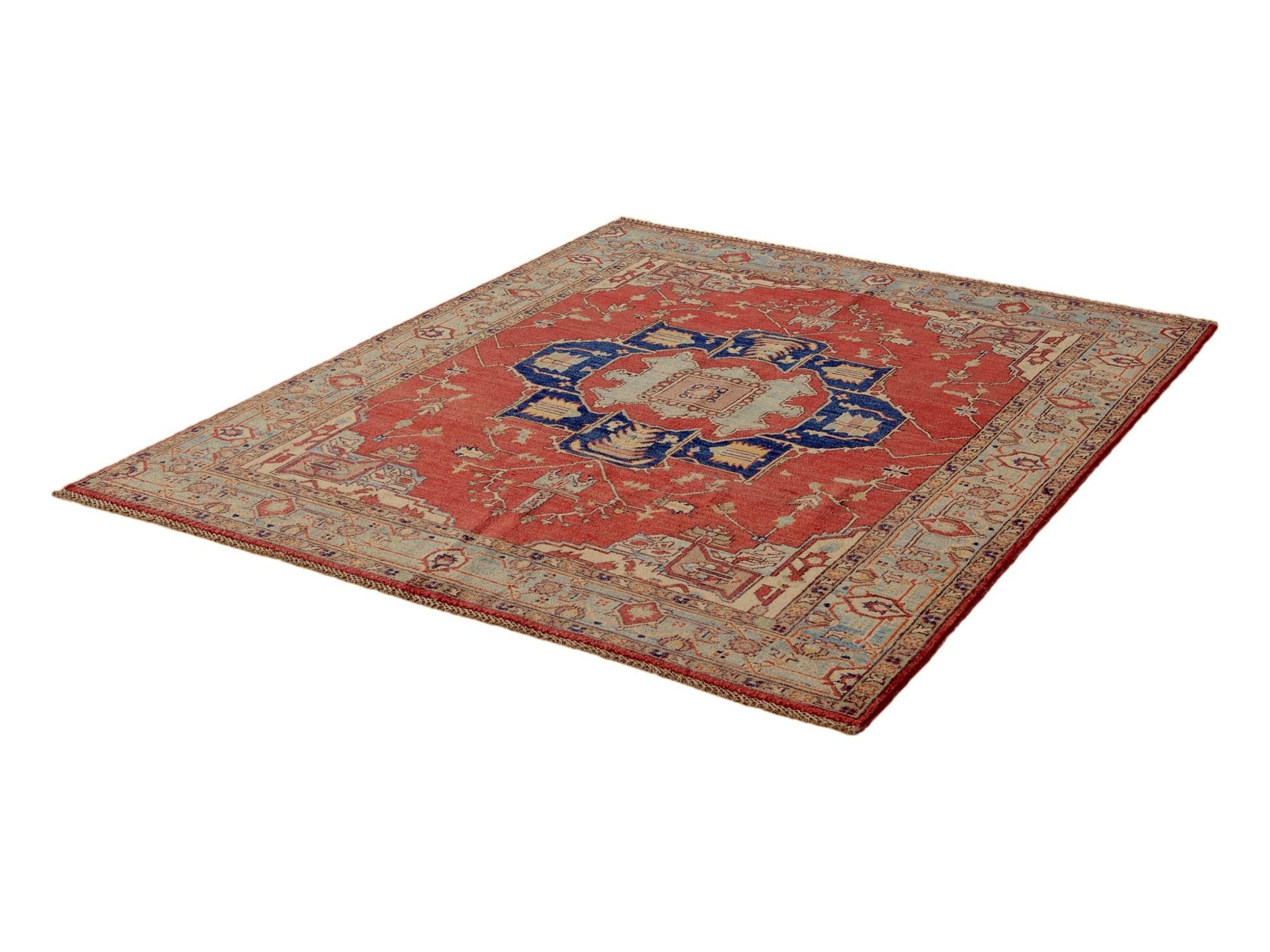 5' x 6' 3 Hand Knotted Kazak Rug