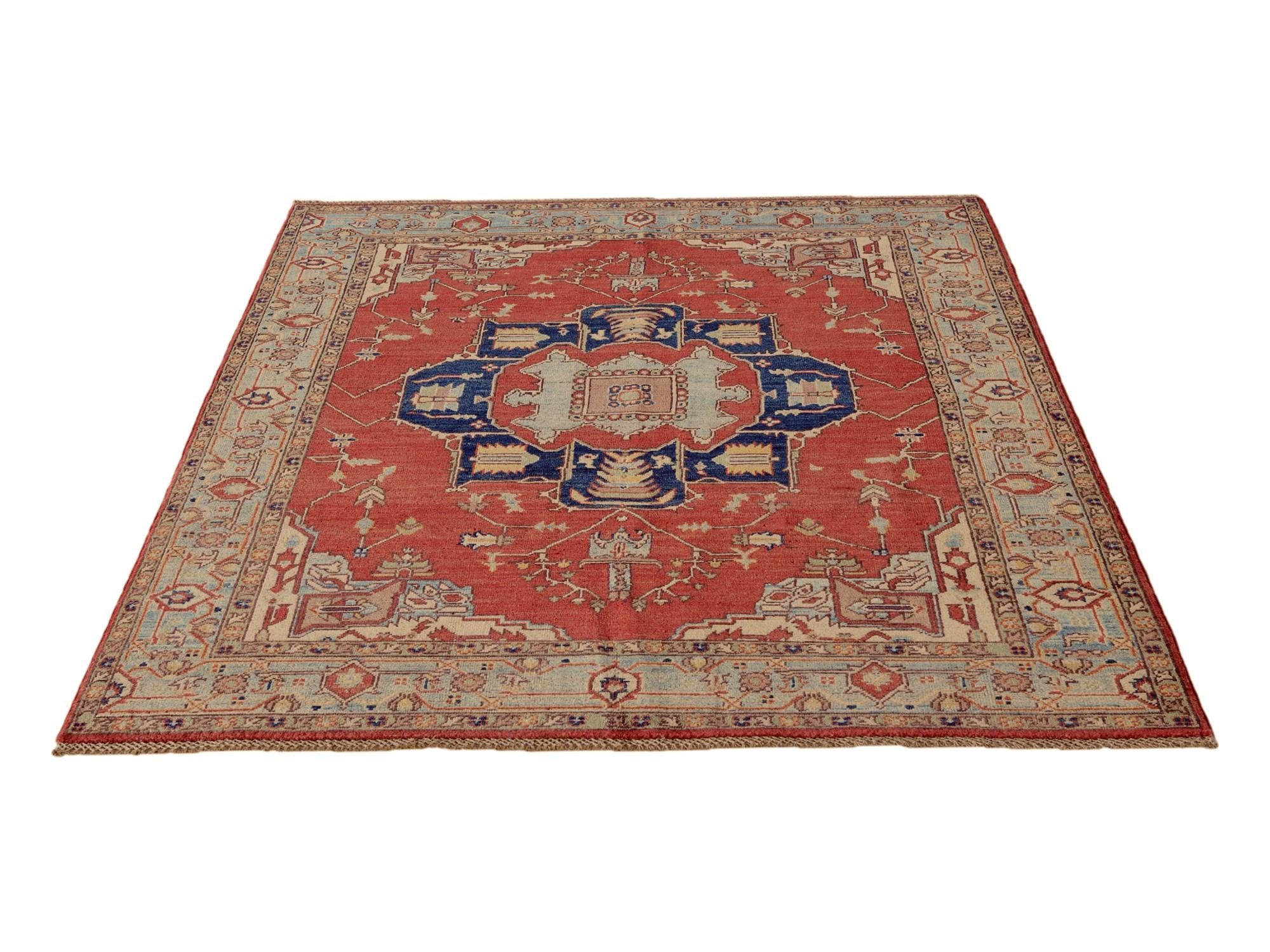 5' x 6' 3 Hand Knotted Kazak Rug