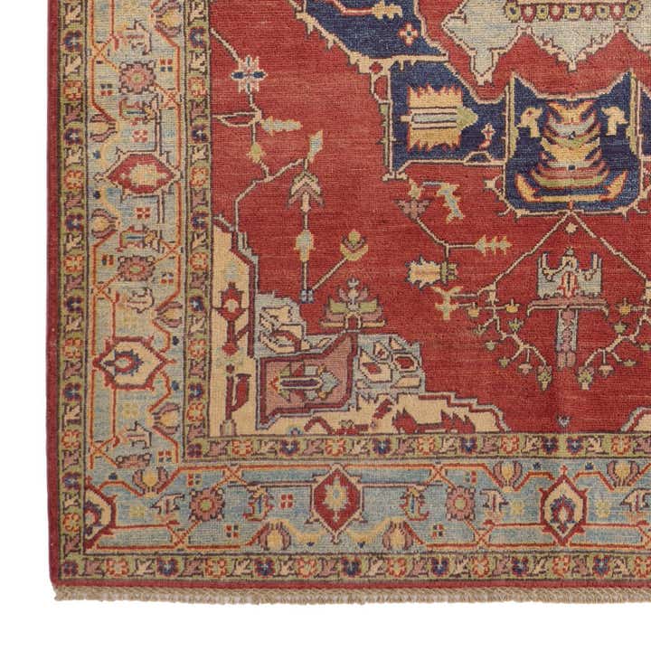 5' x 6' 3 Hand Knotted Kazak Rug