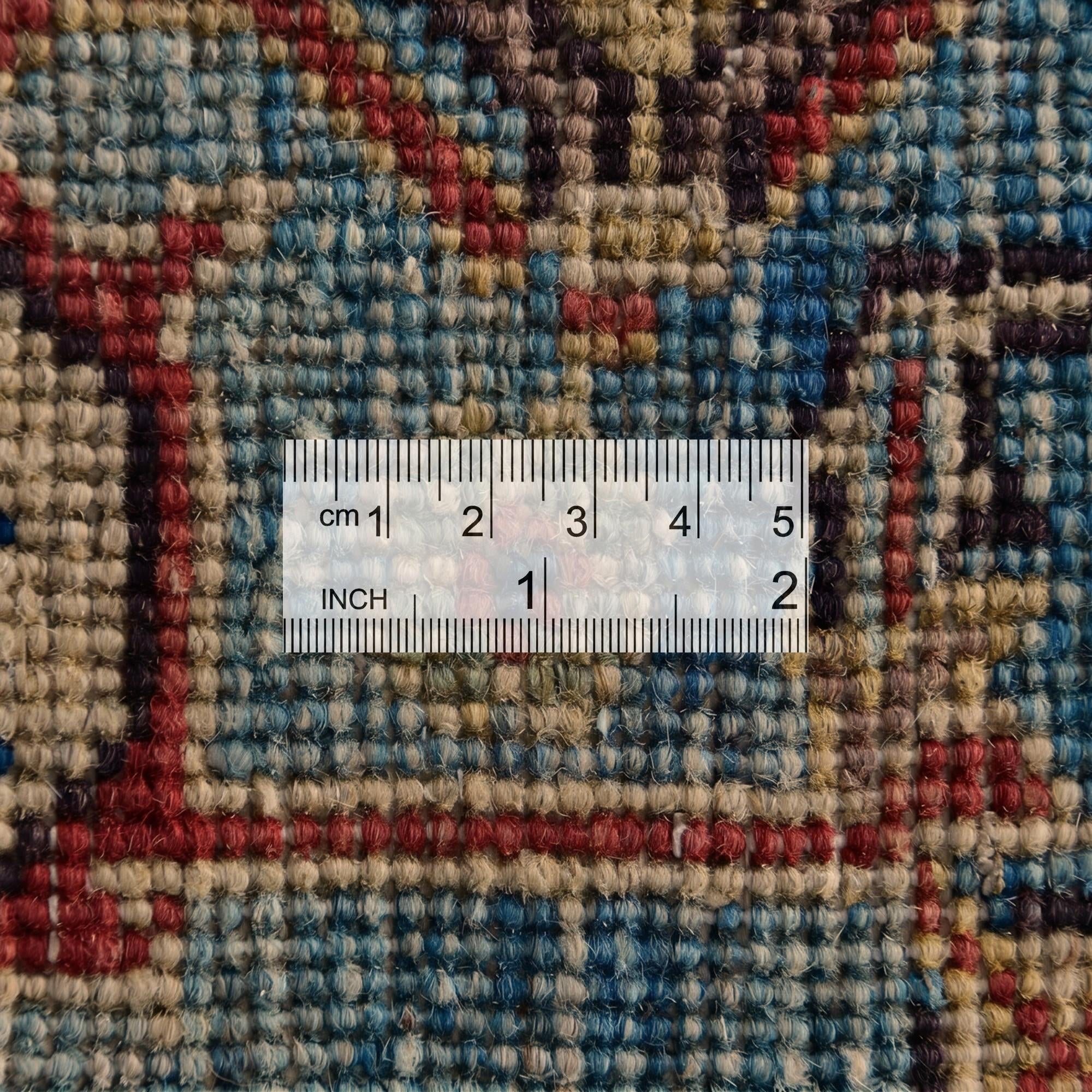 5' x 6' 3 Hand Knotted Kazak Rug