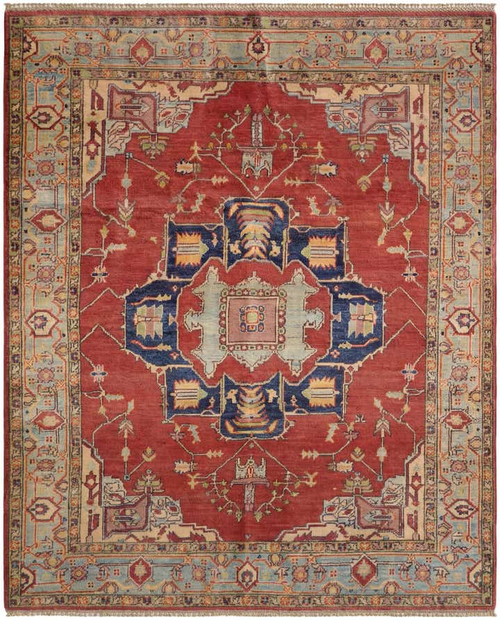 5' x 6' 3 Hand Knotted Kazak Rug