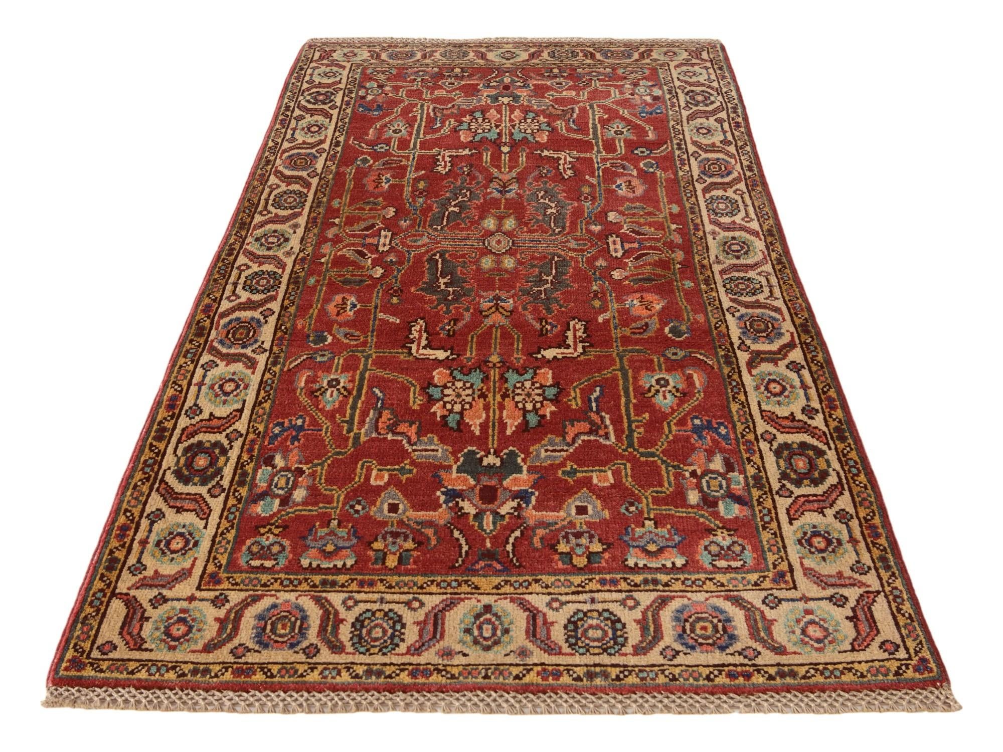 3' x 5' 8 Hand Knotted Kazak Rug