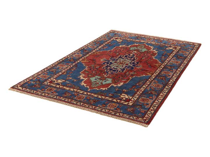 3' 8 x 5' 6 Hand Knotted Kazak Rug