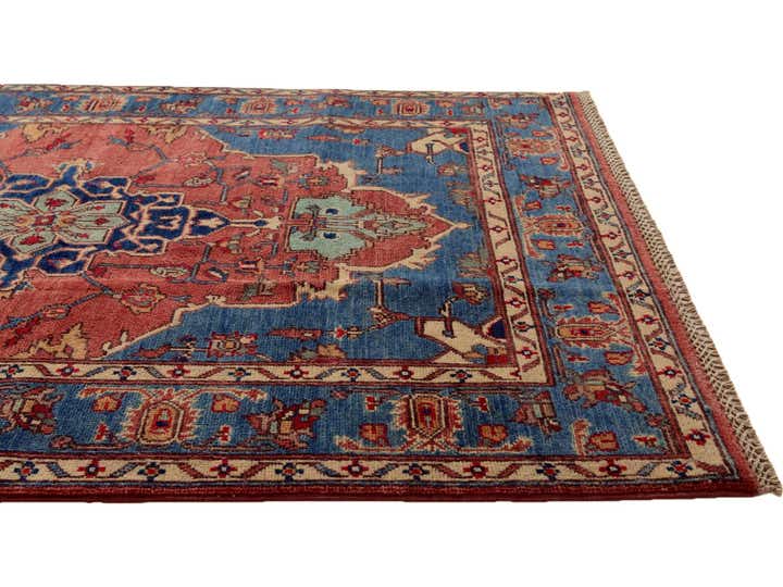 3' 8 x 5' 6 Hand Knotted Kazak Rug