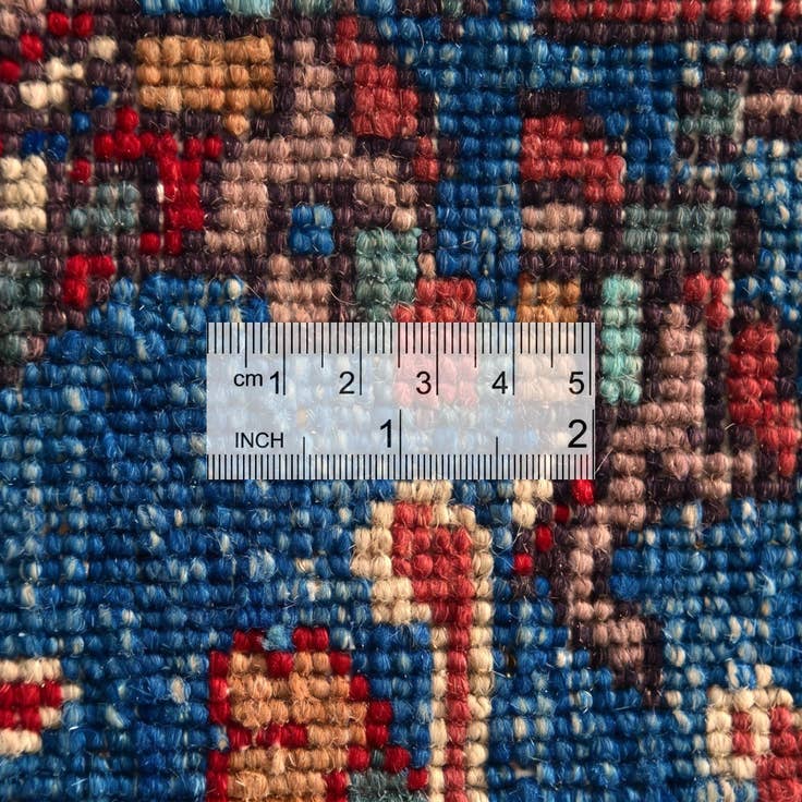 Detail image of 3' 8 x 5' 6 Hand Knotted Kazak Rug
