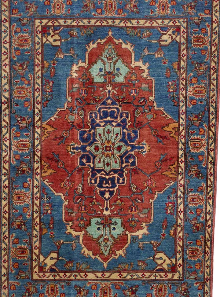3' 8 x 5' 6 Hand Knotted Kazak Rug