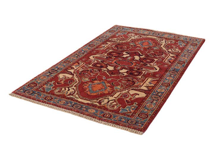 3' x 5' Hand Knotted Kazak Rug
