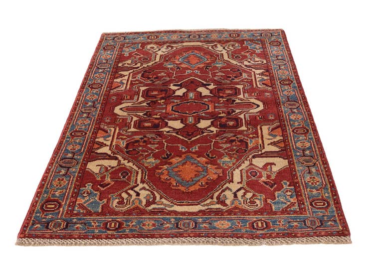 Detail image of 3' x 5' Hand Knotted Kazak Rug
