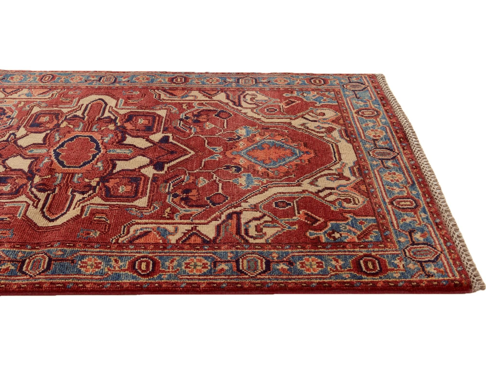 3' x 5' Hand Knotted Kazak Rug