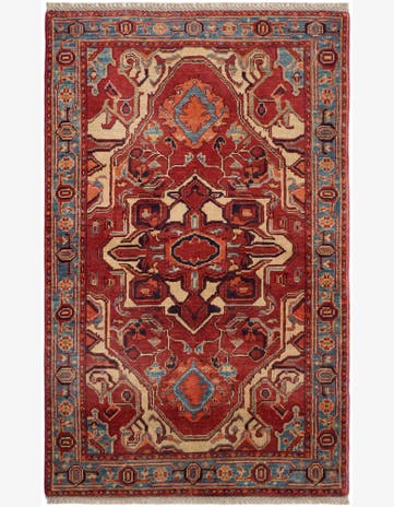 3' x 5' Hand Knotted Kazak Rug