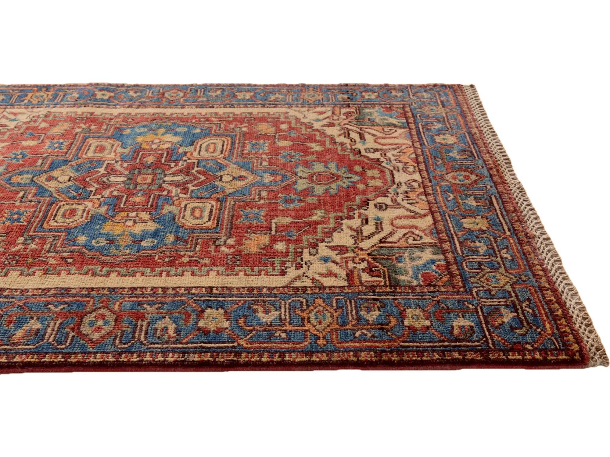 2' 9 x 3' 10 Hand Knotted Kazak Rug