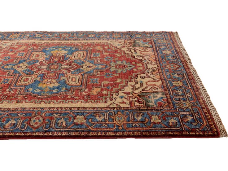 Detail image of 2' 9 x 3' 10 Hand Knotted Kazak Rug