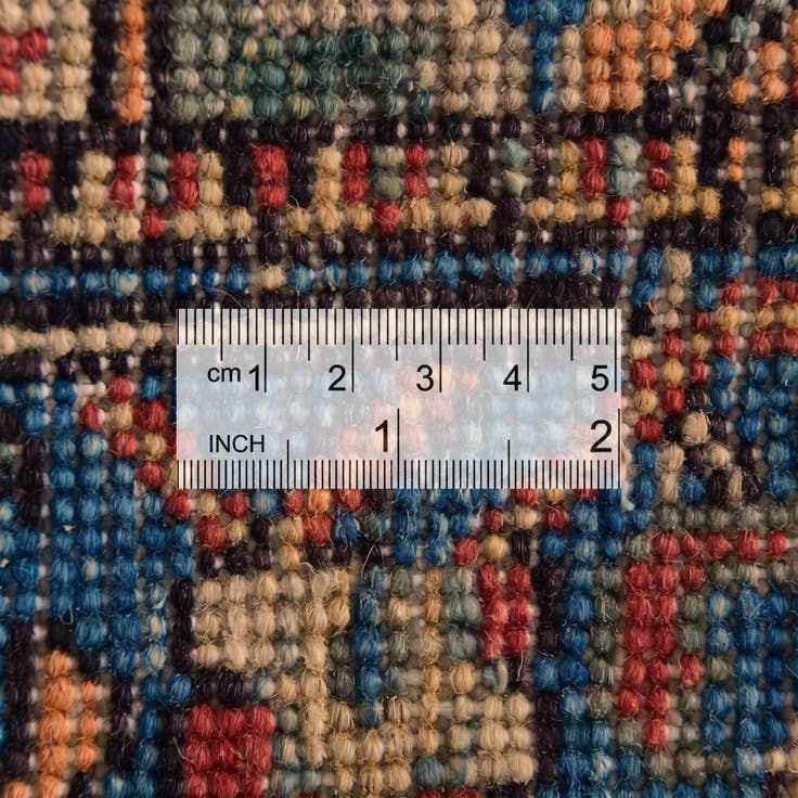 Detail image of 2' 9 x 3' 10 Hand Knotted Kazak Rug