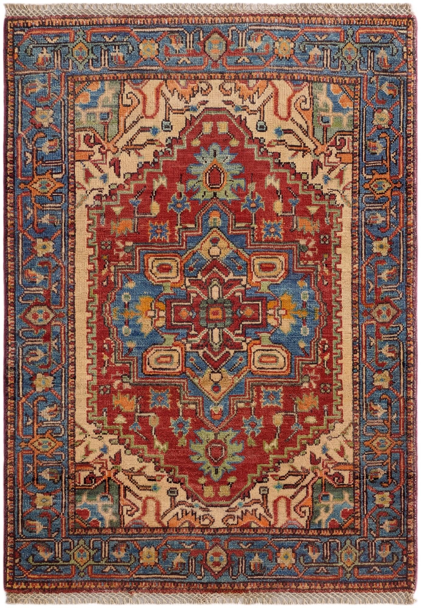 2' 9 x 3' 10 Hand Knotted Kazak Rug