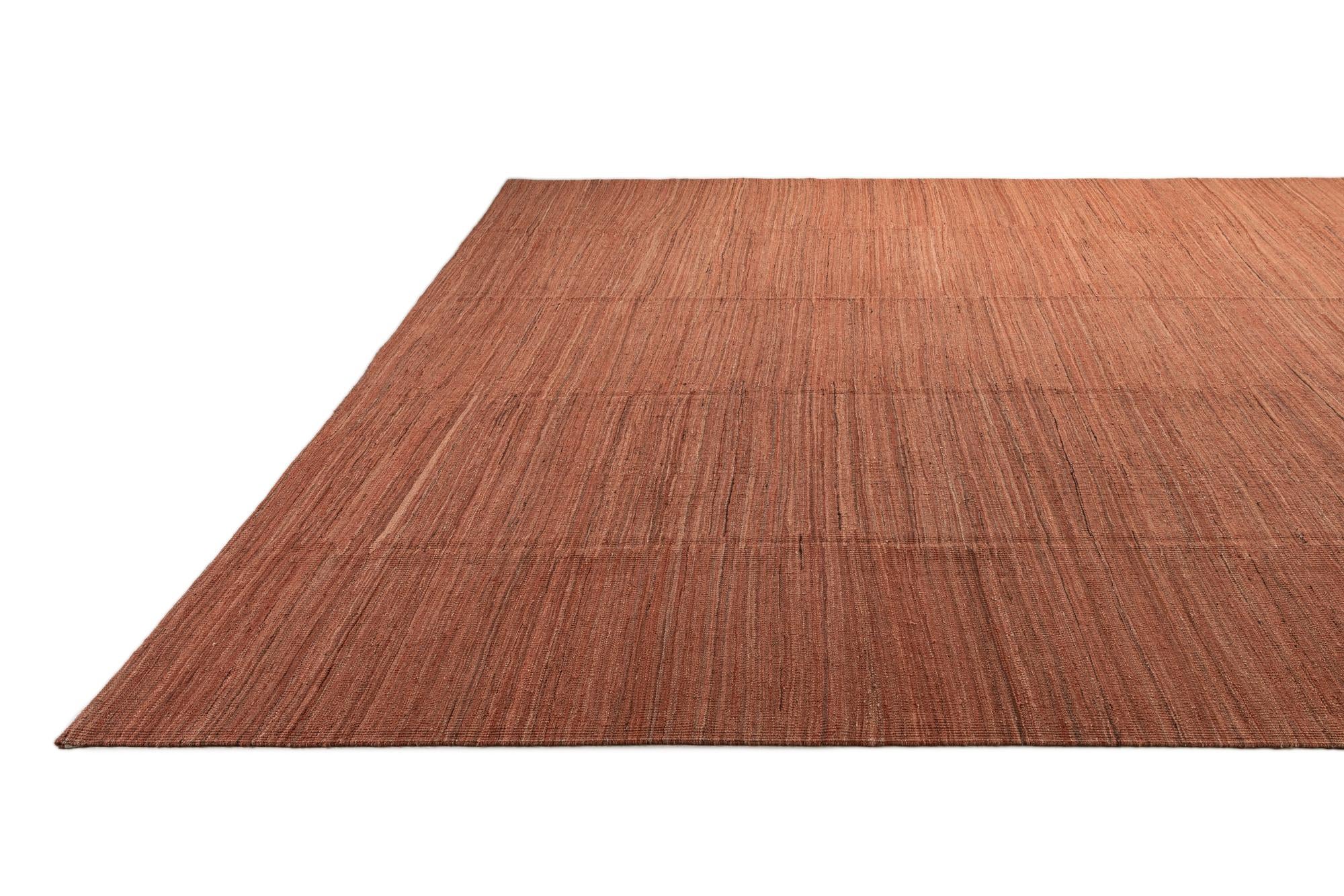 12' 1 x 16' Hand Woven Kilim Afghan Wool Rug