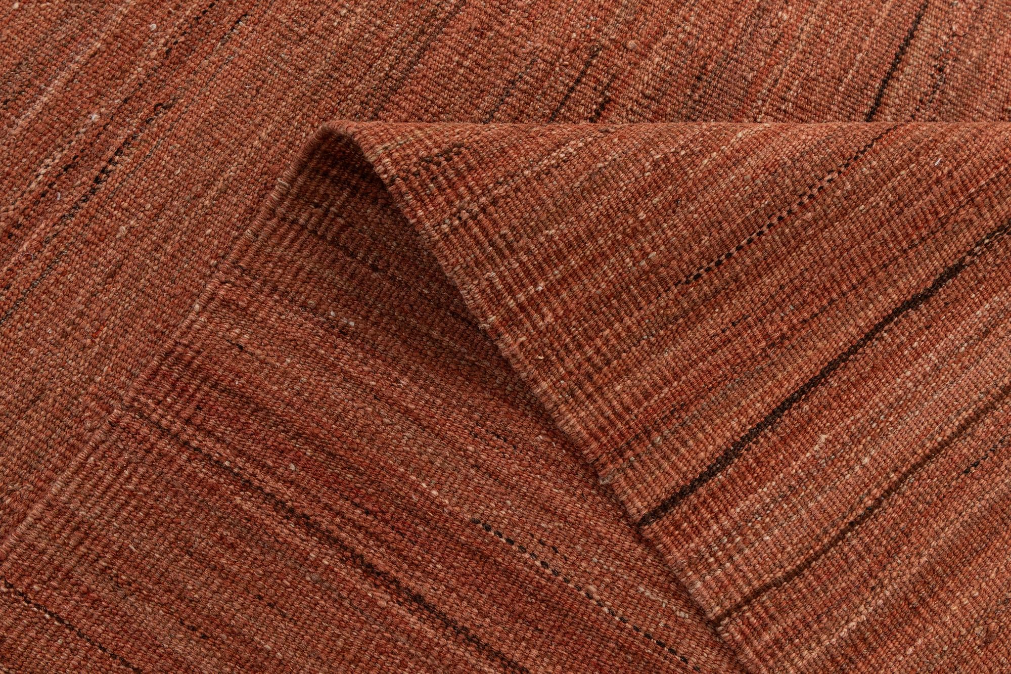 12' 1 x 16' Hand Woven Kilim Afghan Wool Rug