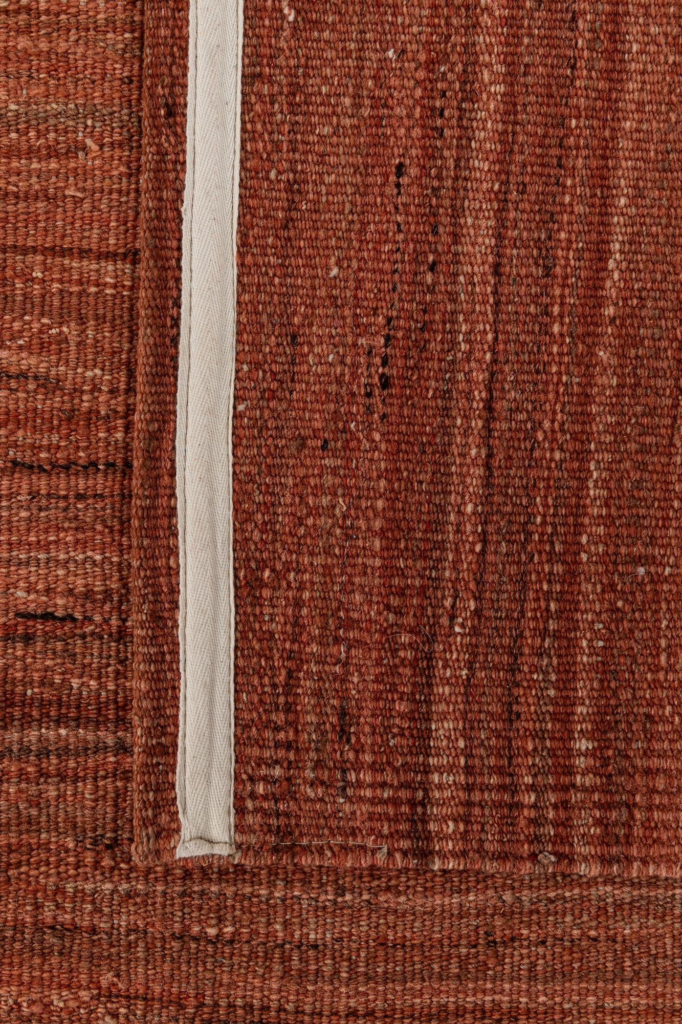 12' 1 x 16' Hand Woven Kilim Afghan Wool Rug