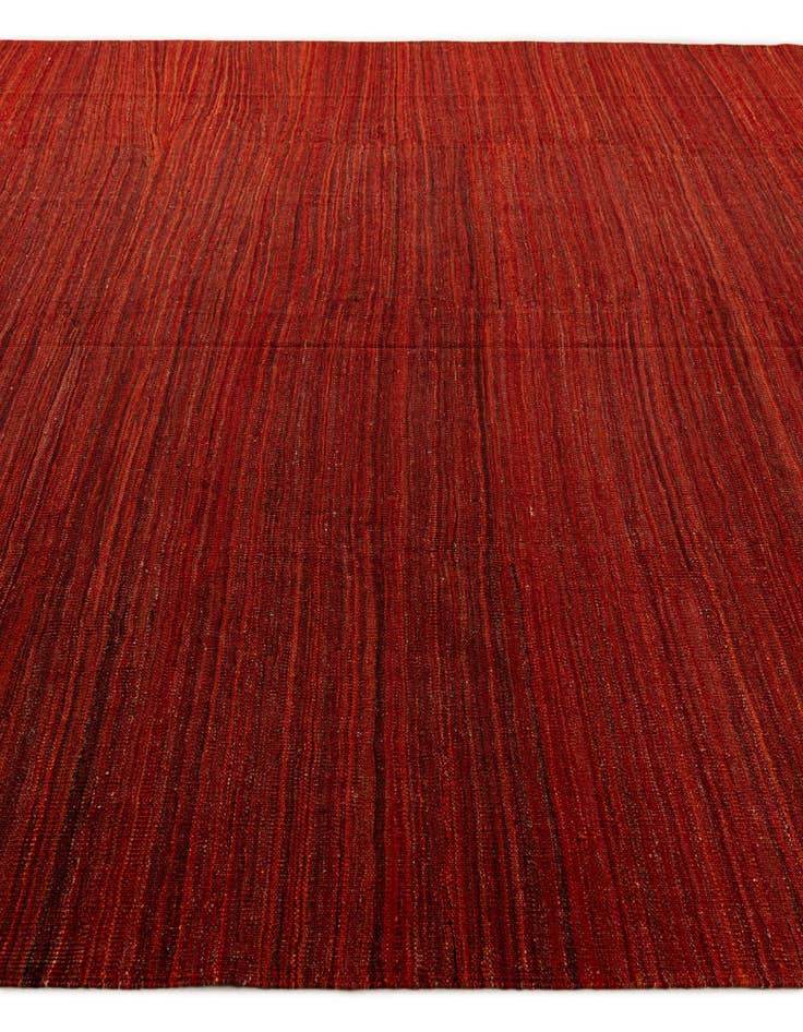 Detail image of 11' 5 x 15' 9  Hand Woven Kilim Afghan Wool Rug