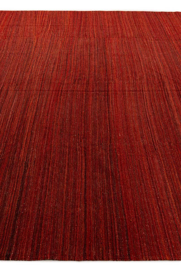 Detail image of 11' 5 x 15' 9 Hand Woven Kilim Afghan Wool Rug