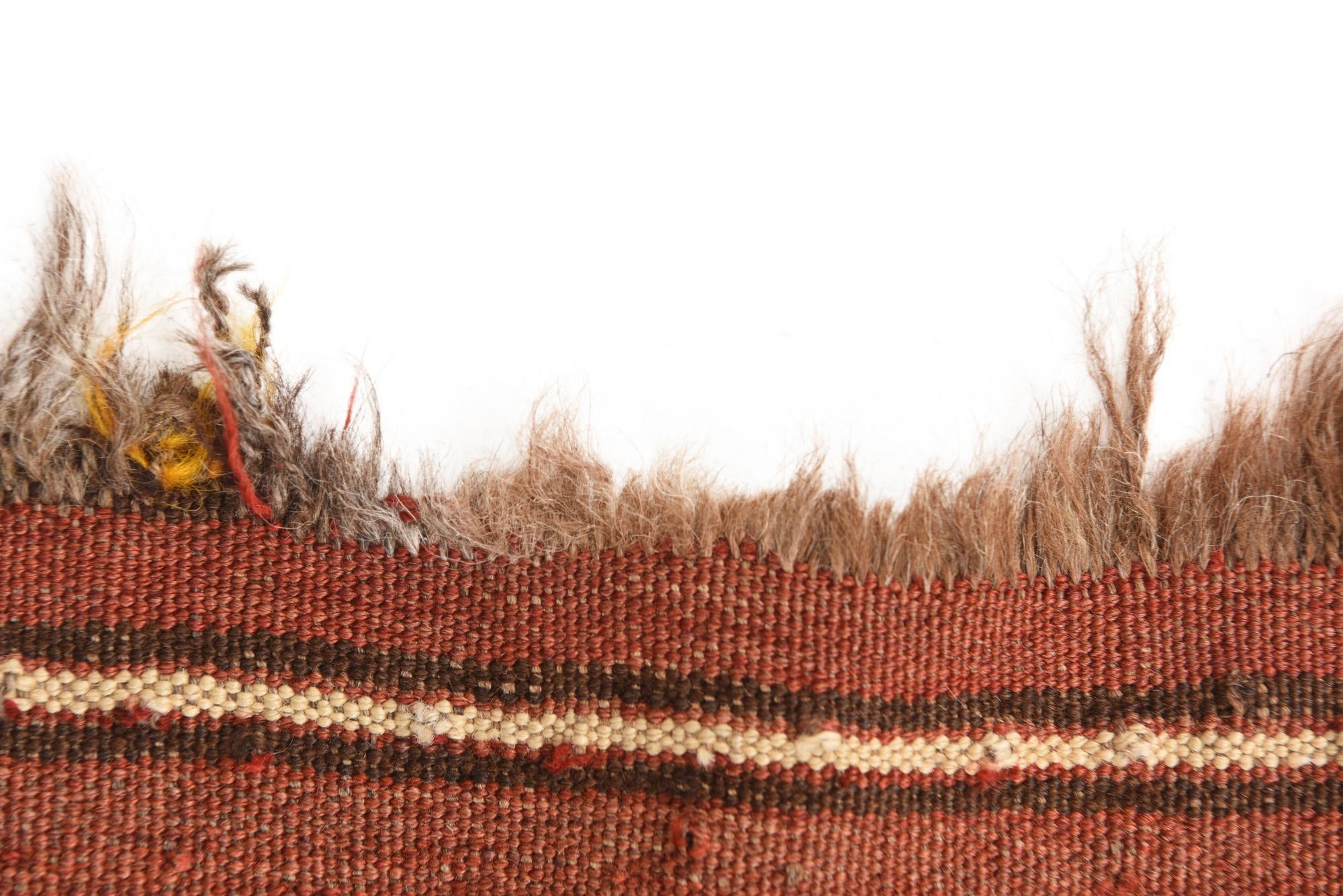 5' 8 x 9' Hand Woven Kilim Fars Wool Rug