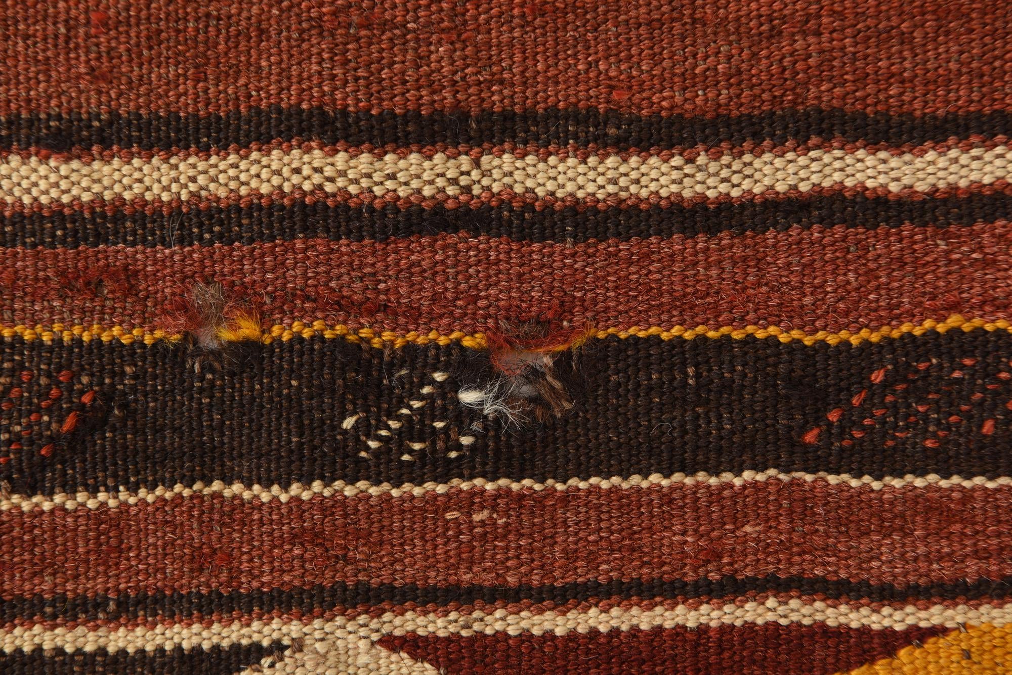 5' 8 x 9' Hand Woven Kilim Fars Wool Rug