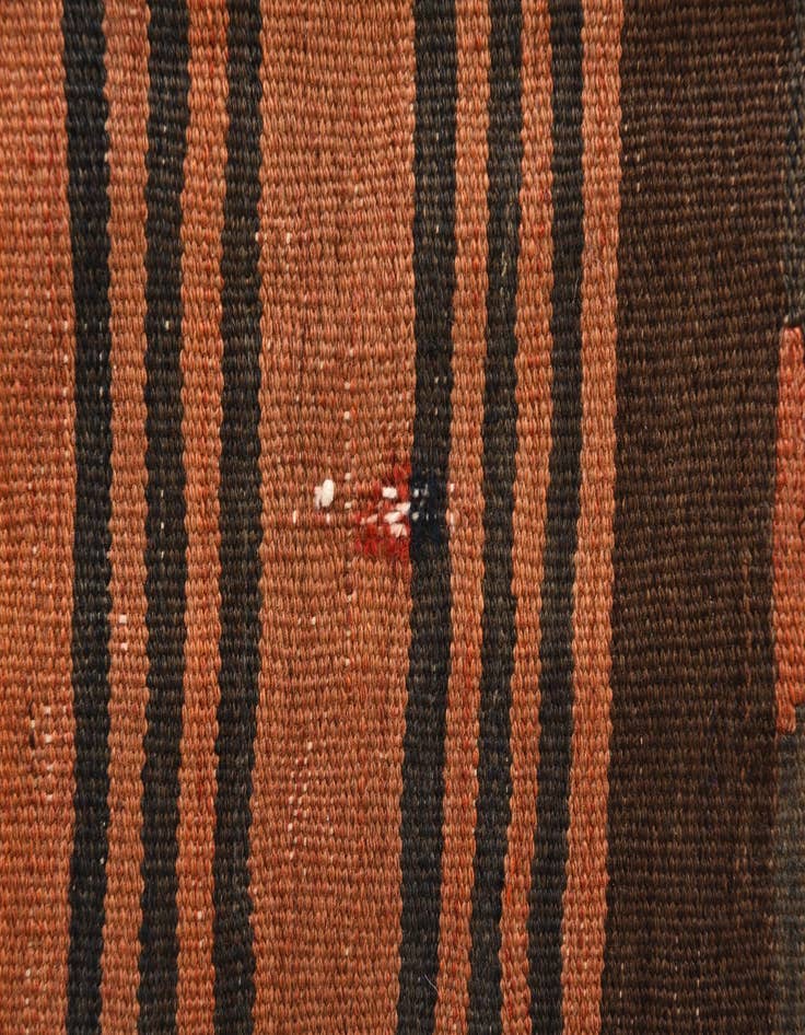 Detail image of 4' 5 x 8' 5  Hand Woven Kilim Fars Wool Rug