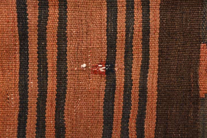 4' 5 x 8' 5 Hand Woven Kilim Fars Wool Rug