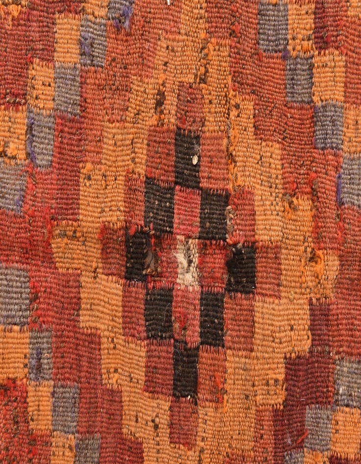 Detail image of 6' 8 x 10' 5  Hand Woven Kilim Fars Wool Rug