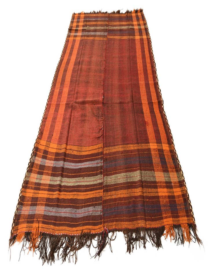 Detail image of 5' 1 x 8' 8  Hand Woven Kilim Fars Wool Rug