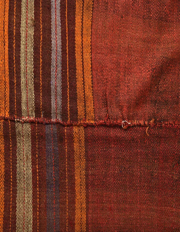 Detail image of 5' 1 x 8' 8  Hand Woven Kilim Fars Wool Rug