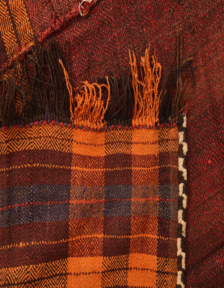 Detail image of 5' 1 x 8' 8  Hand Woven Kilim Fars Wool Rug