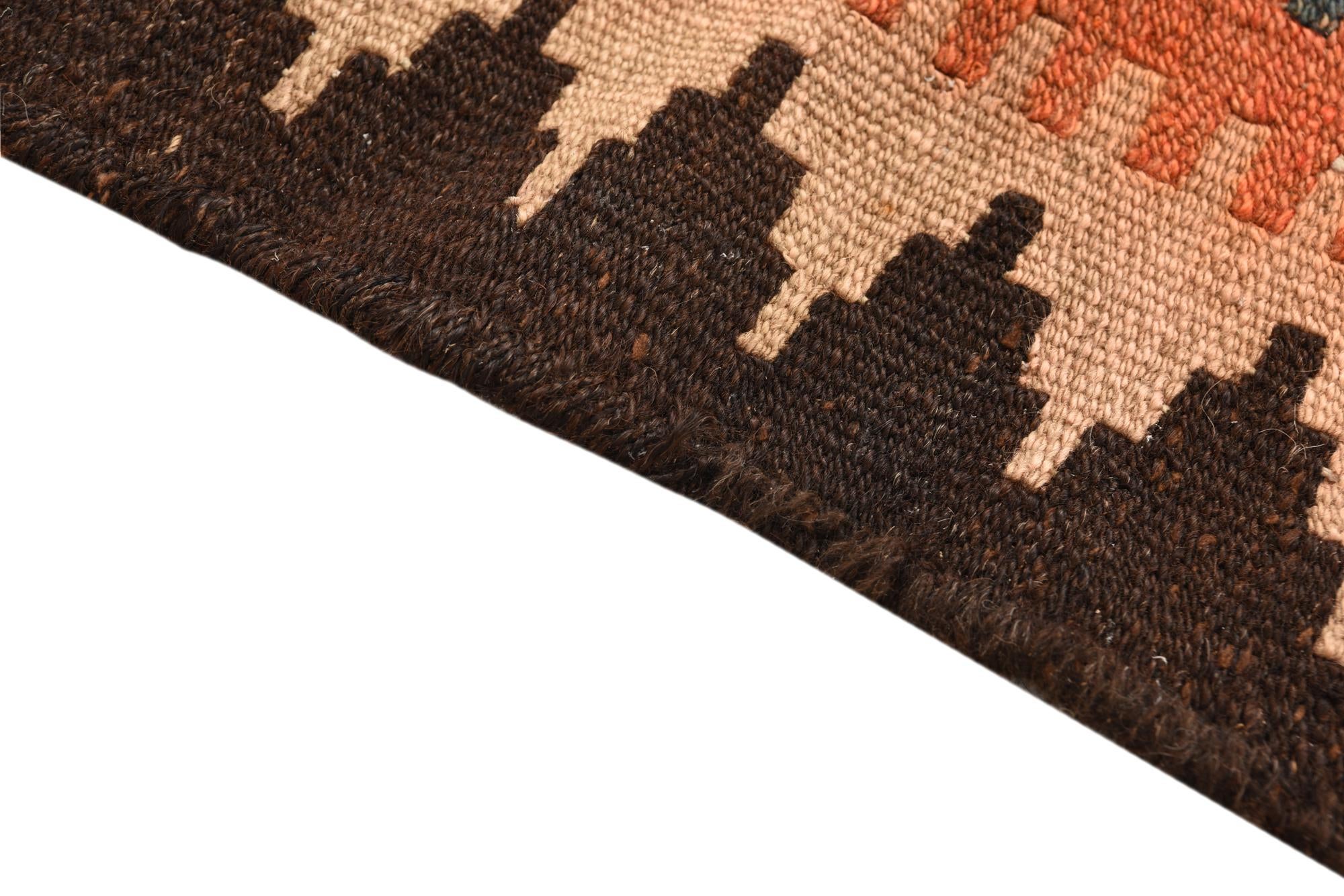 130cm x 200cm Tejido a mano Kilim Fars Alfombra Lana