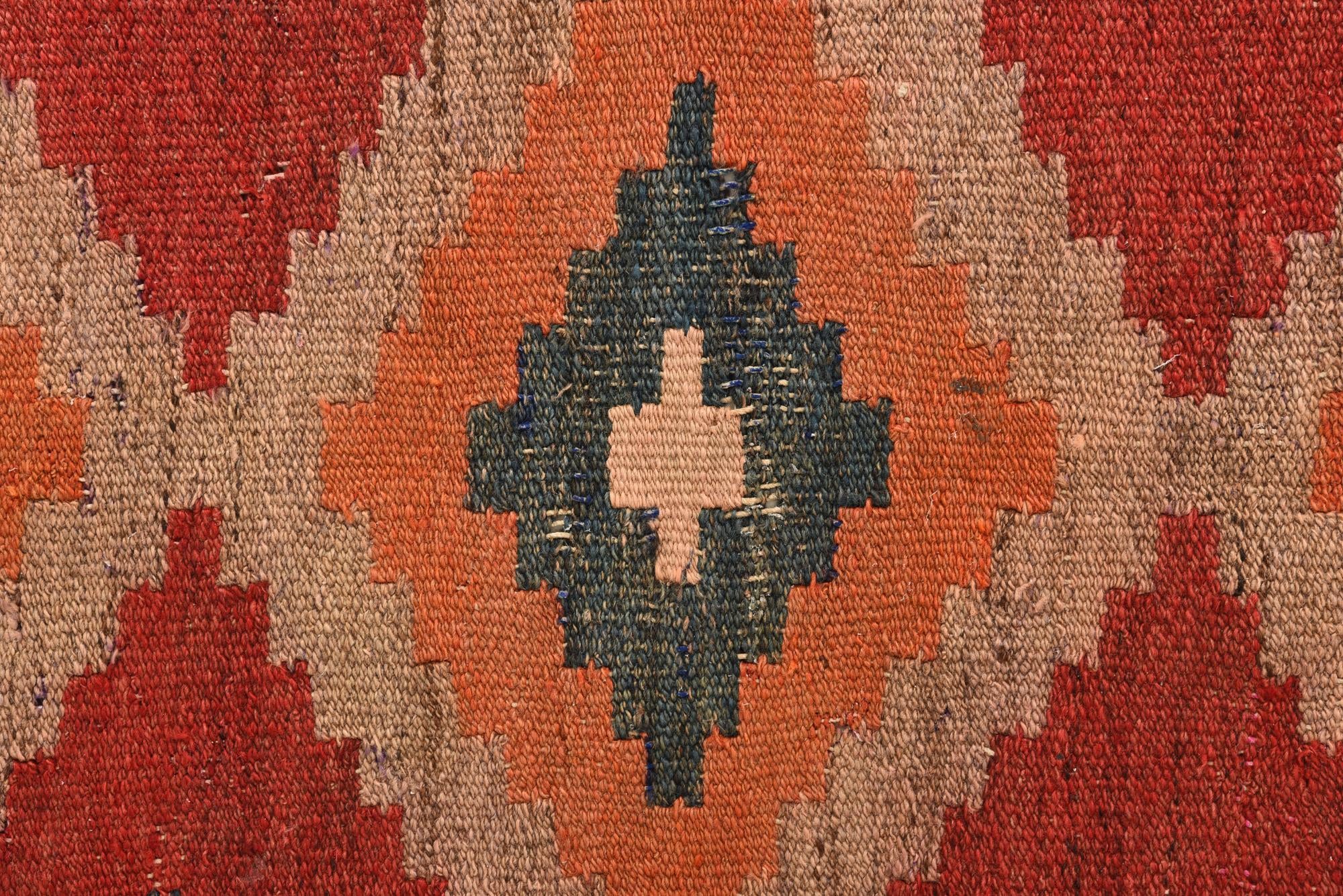 130cm x 200cm Tejido a mano Kilim Fars Alfombra Lana