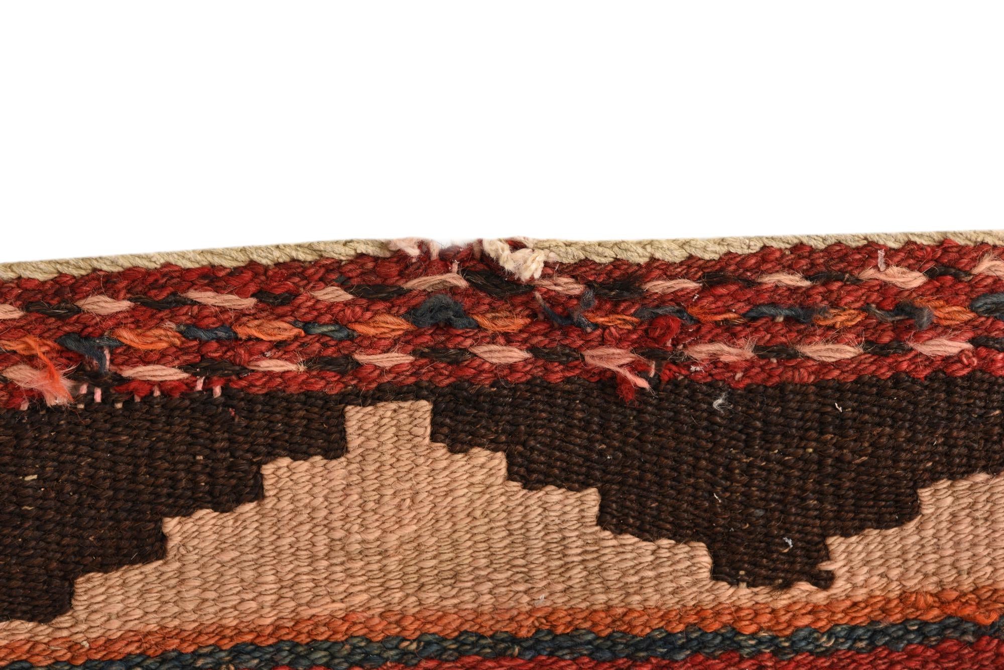 130cm x 200cm Tejido a mano Kilim Fars Alfombra Lana