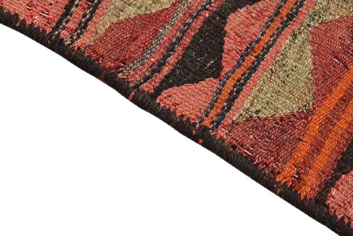 4' 1 x 7' Hand Woven Kilim Fars Wool Rug