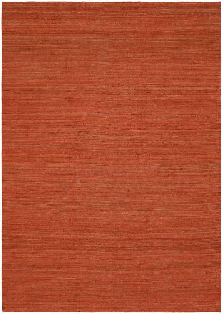 6' 11 x 9' 7 Hand Woven Kilim Modern Wool Rug