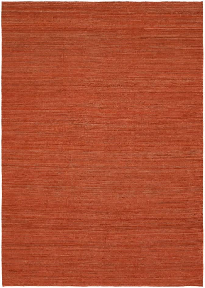 Detail image of 6' 11 x 9' 7 Hand Woven Kilim Modern Wool Rug
