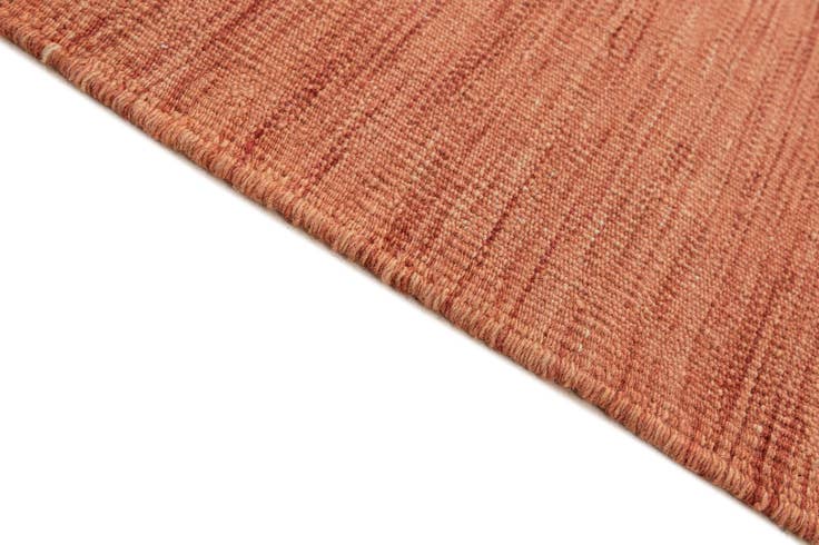 Detail image of 6' 11 x 9' 11 Hand Woven Kilim Modern Wool Rug