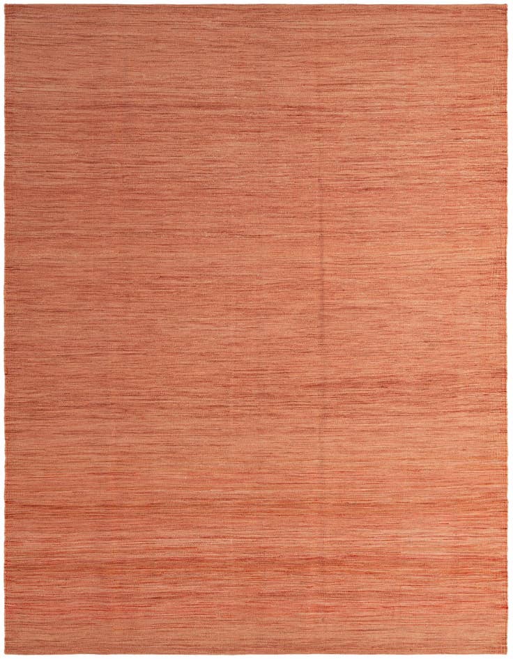 Detail image of 6' 11 x 9' 11 Hand Woven Kilim Modern Wool Rug