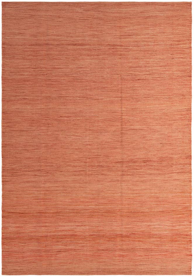 Detail image of 6' 11 x 9' 11 Hand Woven Kilim Modern Wool Rug