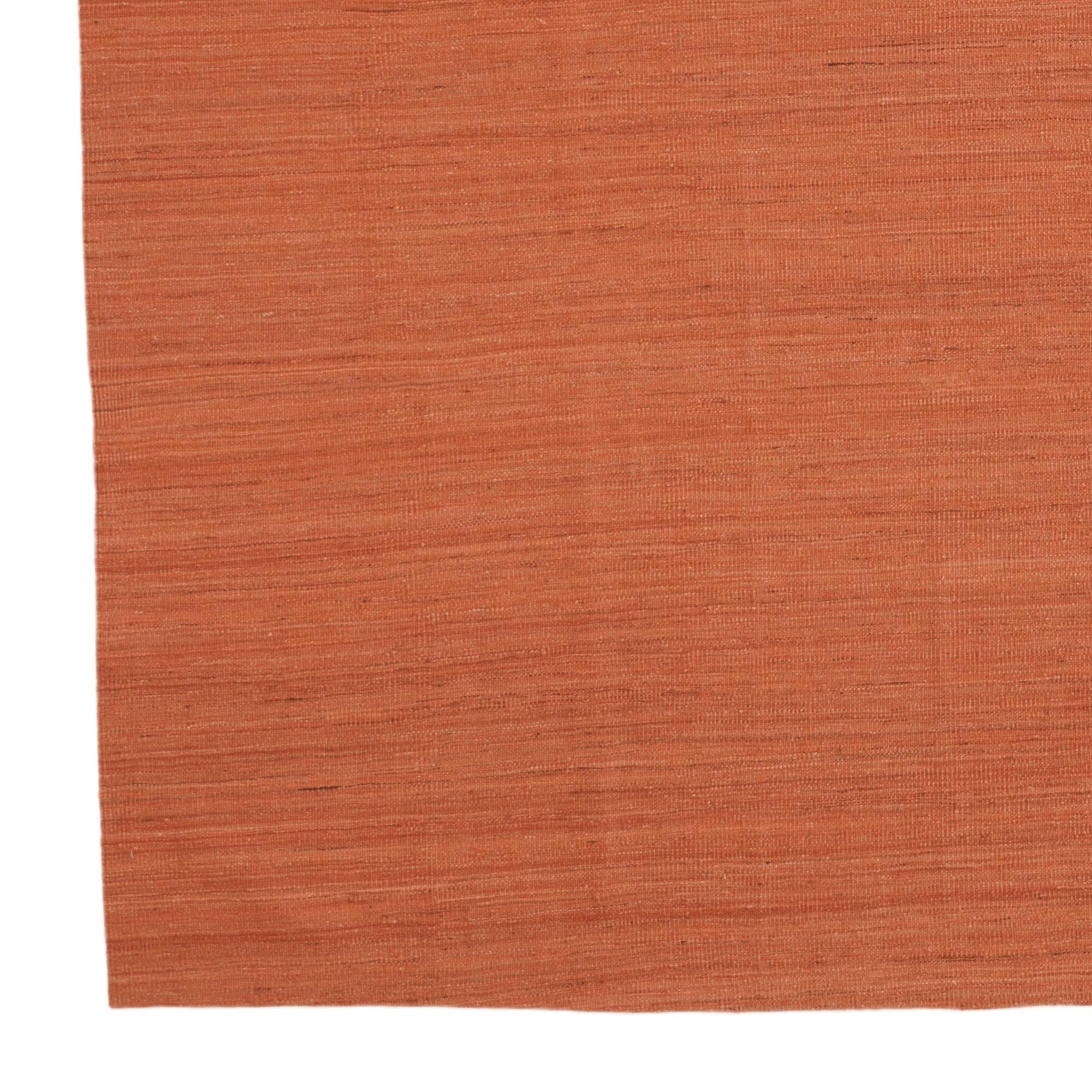 8' 5 x 11' 1 Hand Woven Kilim Modern Wool Rug