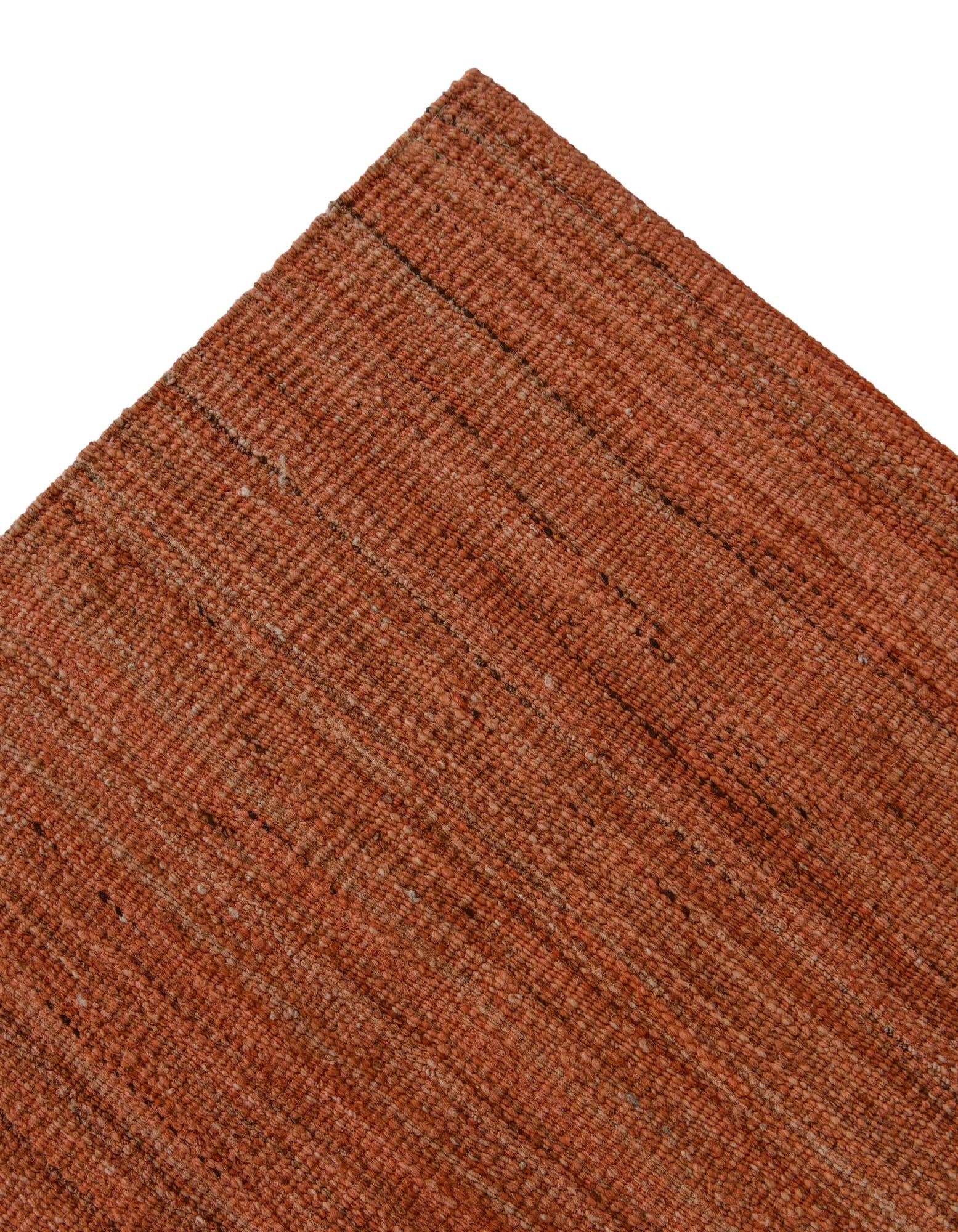 8' 5 x 11' 1 Hand Woven Kilim Modern Wool Rug