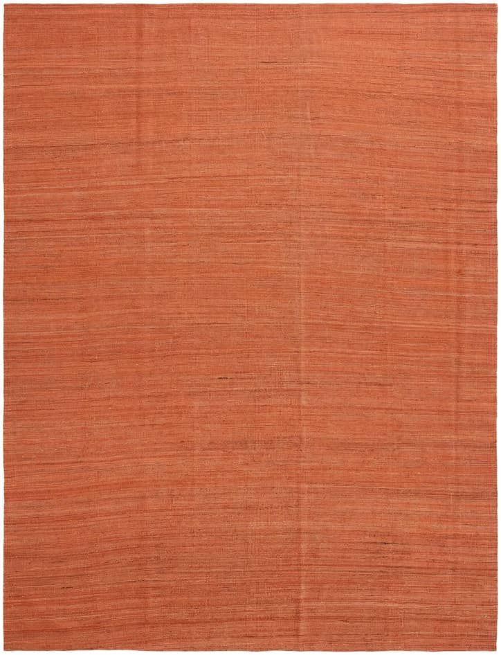 Detail image of 8' 5 x 11' 1 Hand Woven Kilim Modern Wool Rug