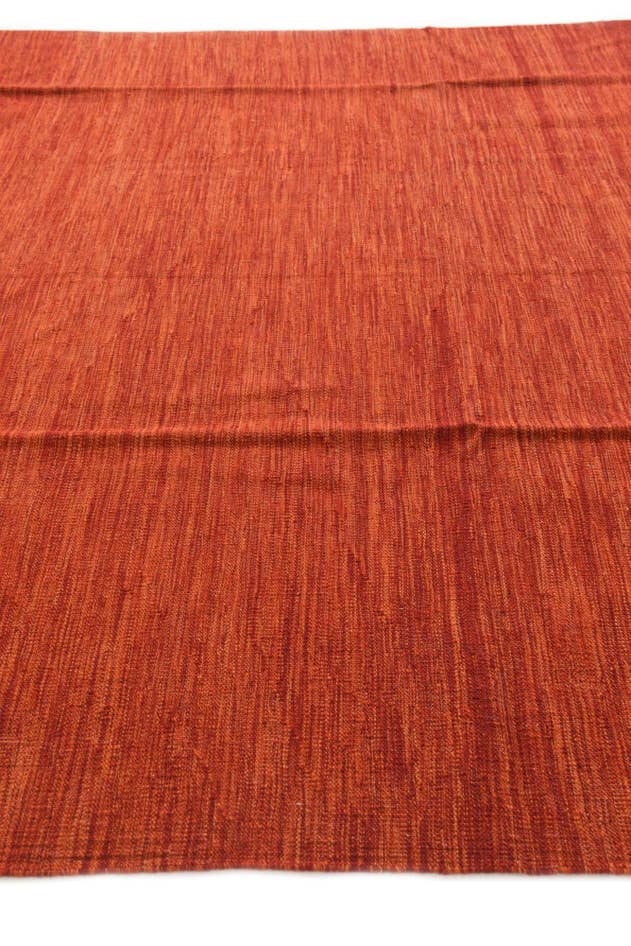 Detail image of 6' 10 x 10' Hand Woven Kilim Modern Wool Rug