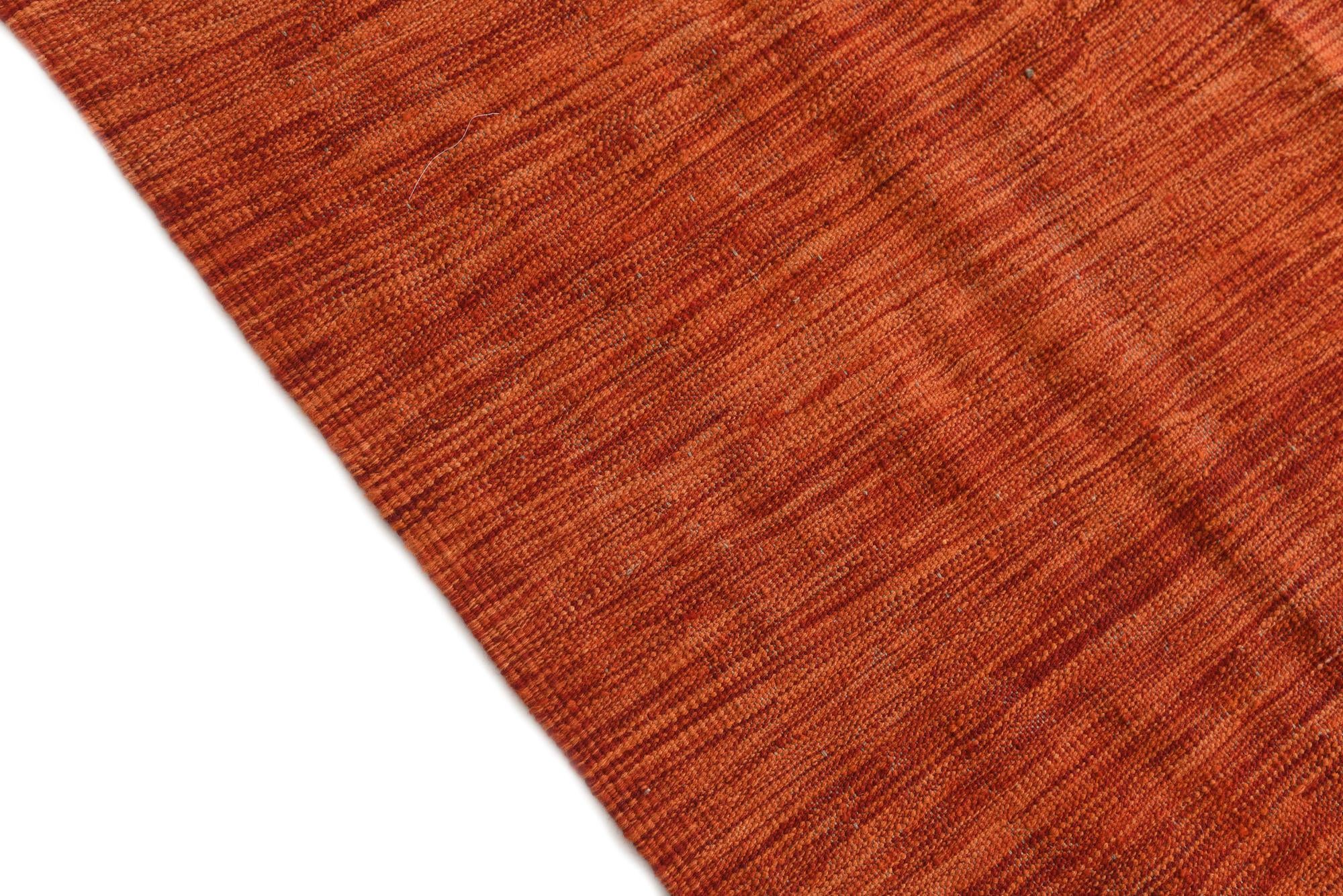 5' 8 x 7' 8 Hand Woven Kilim Modern Wool Rug