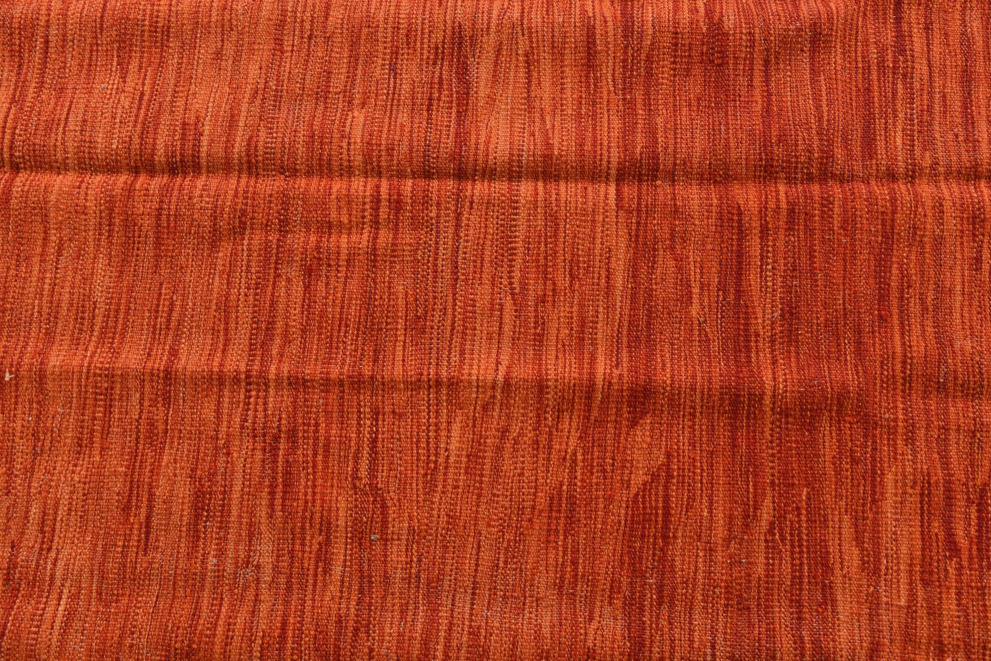 5' 8 x 7' 8 Hand Woven Kilim Modern Wool Rug