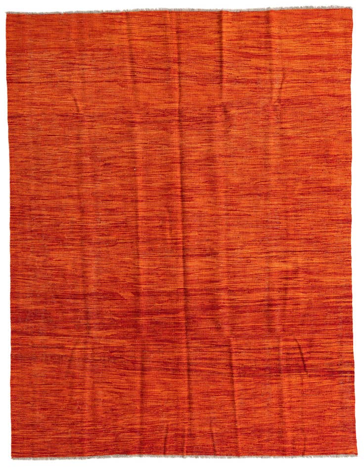 Detail image of 5' 8 x 7' 8 Hand Woven Kilim Modern Wool Rug