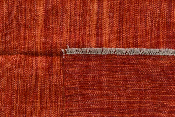 5' 4 x 8' Hand Woven Kilim Modern Wool Rug