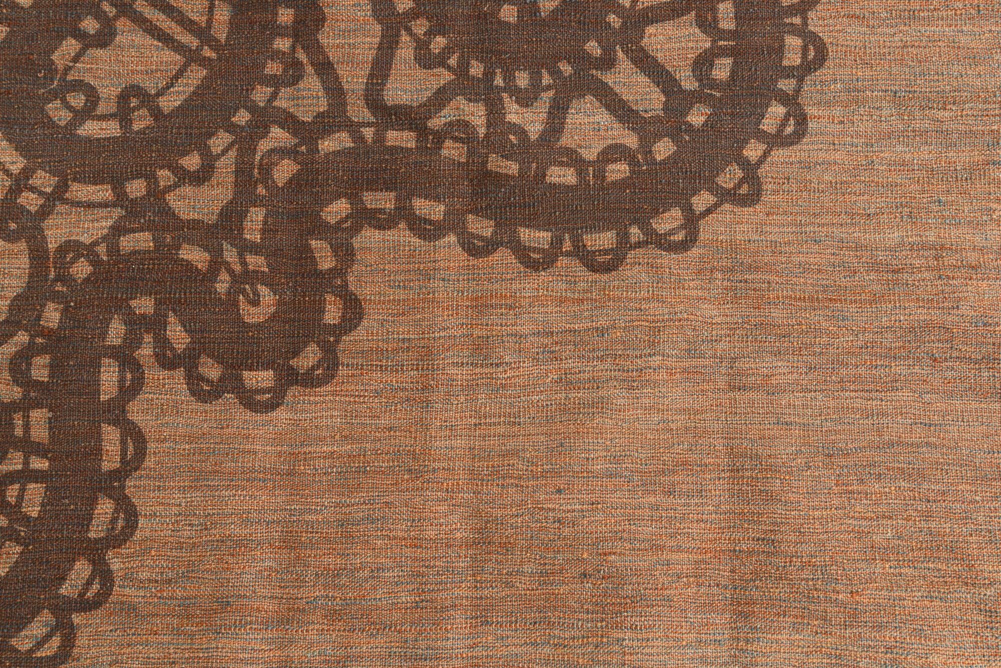 6' 8 x 10' 1 Hand Woven Kilim Modern Wool Rug