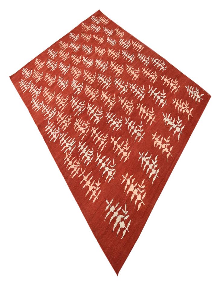 Detail image of 5' 11 x 7' 10  Hand Woven Kilim Modern Rug